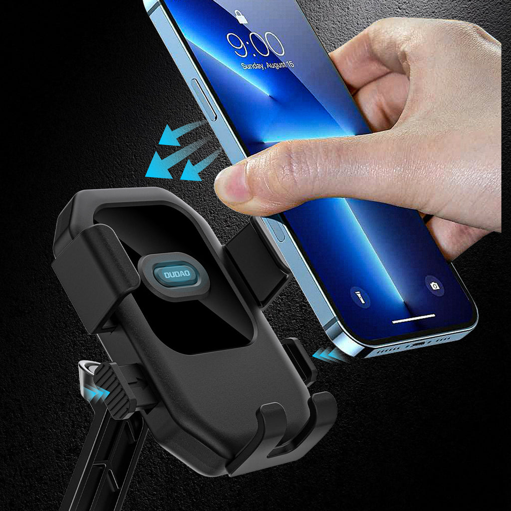 Dudao F7+ laikiklis dviračiui, motociklui, skuteriui - juodas -- Cell phone cases and covers