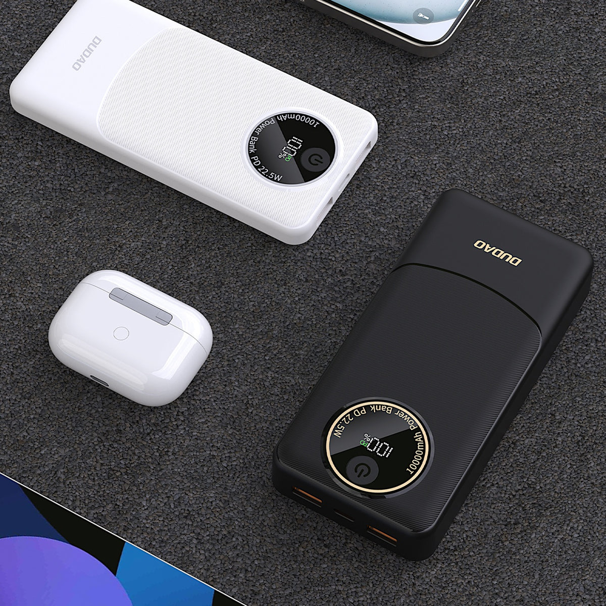 Dudao K12 Power Bank 10000mAh PD 22.5W USB-A USB-C – Juoda -- Powerbanks