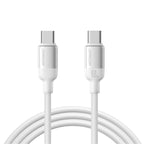 Joyroom S-A62 Lively Series 60W USB-C - USB-C kabelis 1,2m - balta -- Cell phone cables