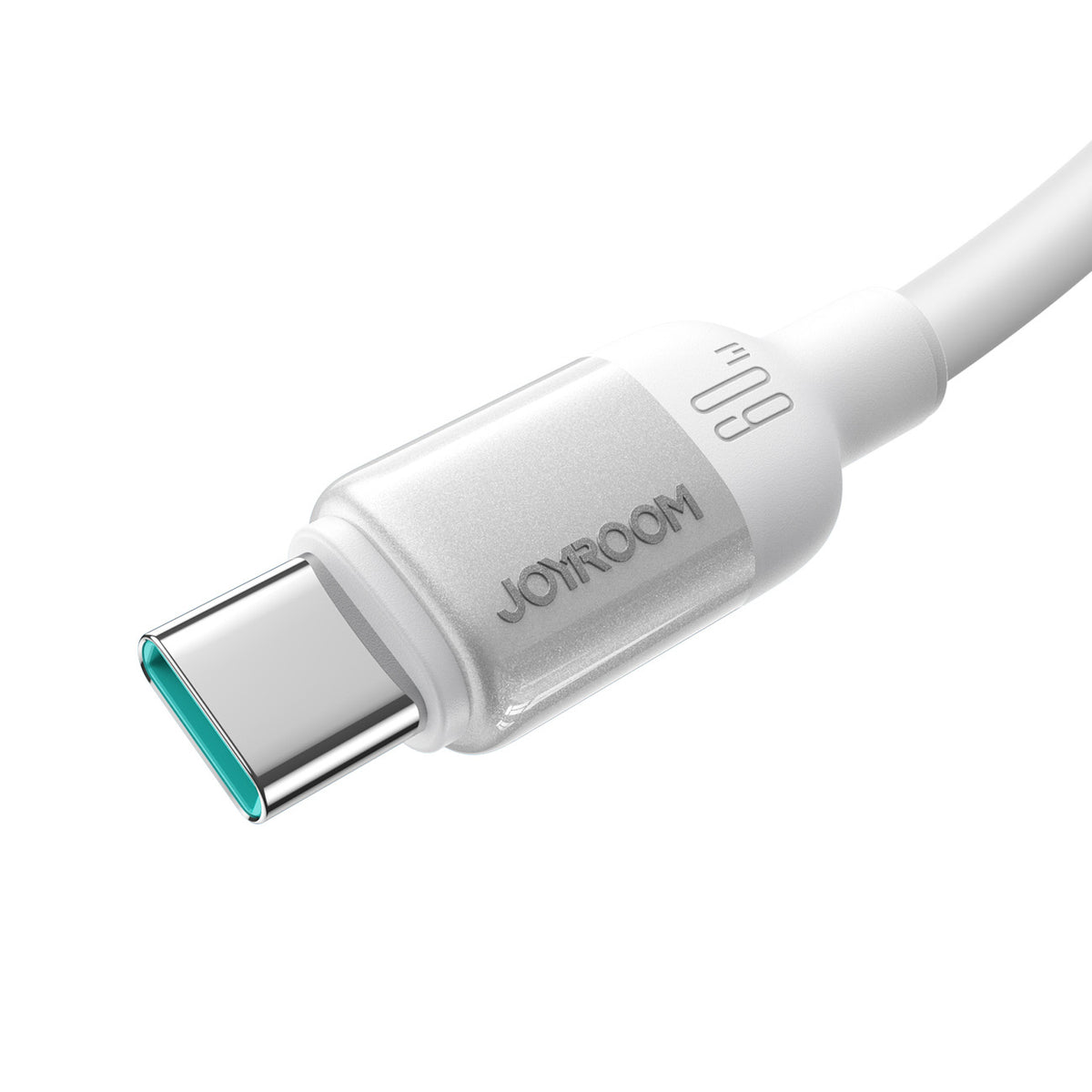 Joyroom S-A62 Lively Series 60W USB-C - USB-C kabelis 1,2m - balta -- Cell phone cables