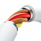 Joyroom S-A62 Lively Series 60W USB-C - USB-C kabelis 1,2m - balta -- Cell phone cables