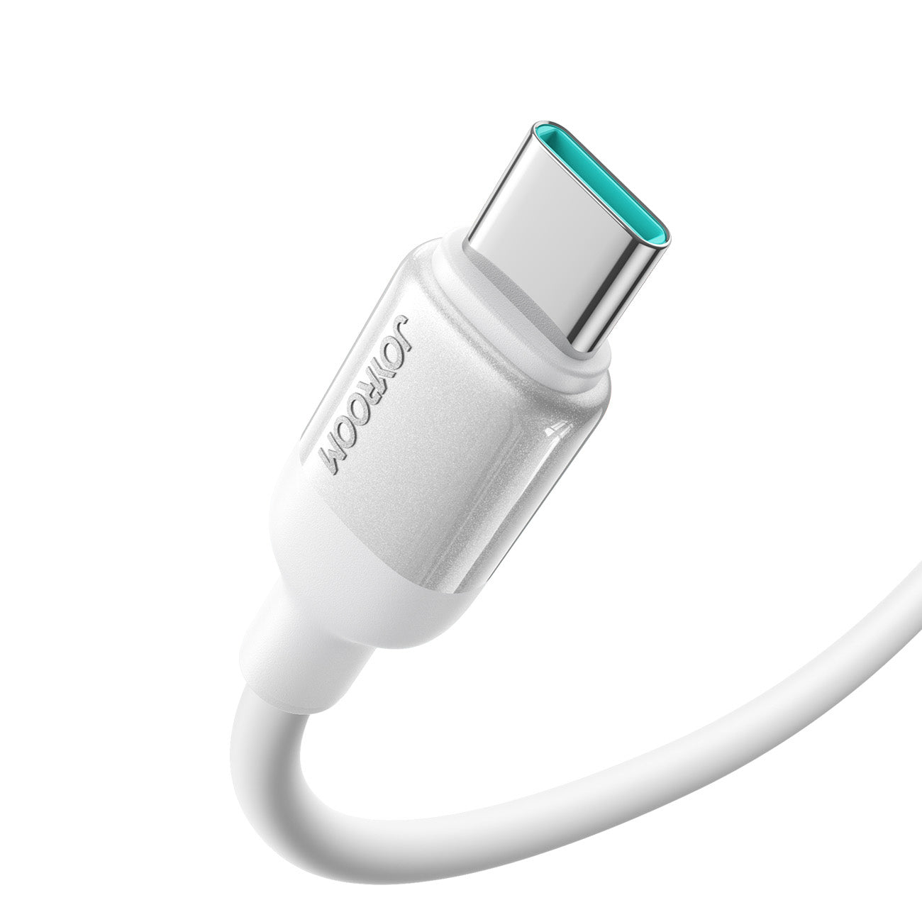 Joyroom S-A62 Lively Series 3A USB-A - USB-C kabelis 1.2 m - baltas -- Cell phone cables