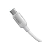 Joyroom S-A62 Lively Series 3A USB-A - USB-C kabelis 1.2 m - baltas -- Cell phone cables