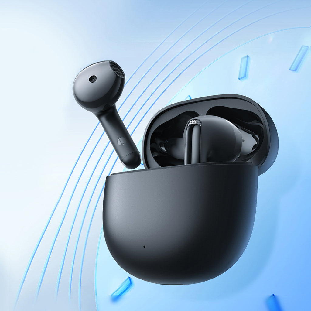 Joyroom JR-FB1 Funpods Bluetooth 6.0 Į ausį TWS Belaidės Ausinės su AI Funkcijomis - Juodos -- Headphones