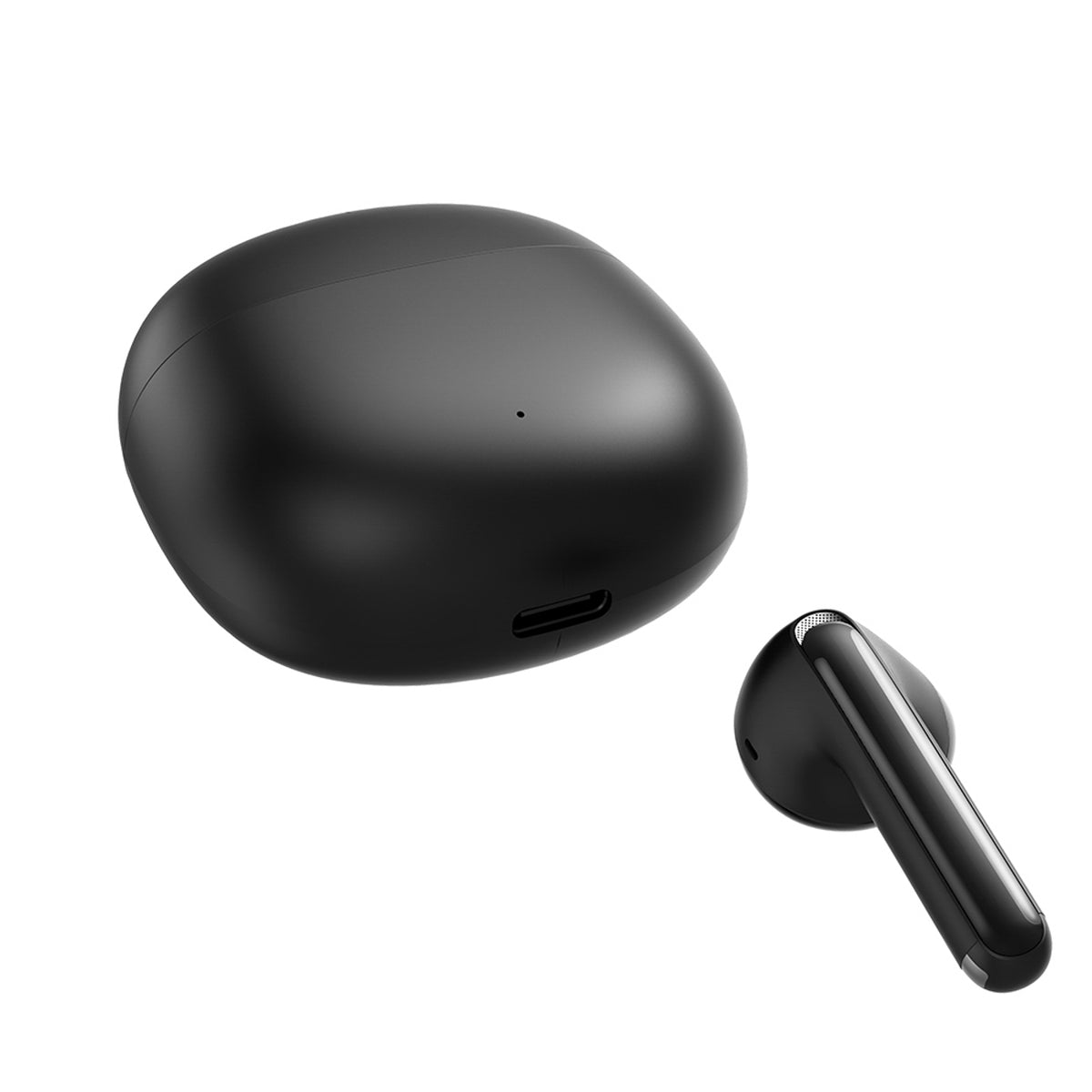 Joyroom JR-FB1 Funpods Bluetooth 6.0 Į ausį TWS Belaidės Ausinės su AI Funkcijomis - Juodos -- Headphones