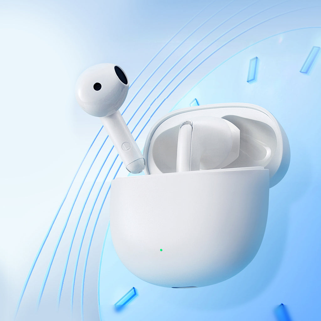 Joyroom JR-FB1 Funpods Bluetooth 6.0 Į ausį TWS Belaidės Ausinės - Baltos -- Headphones
