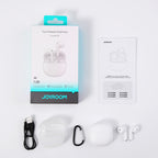 Joyroom JR-FB1 Funpods Bluetooth 6.0 Į ausį TWS Belaidės Ausinės - Baltos -- Headphones