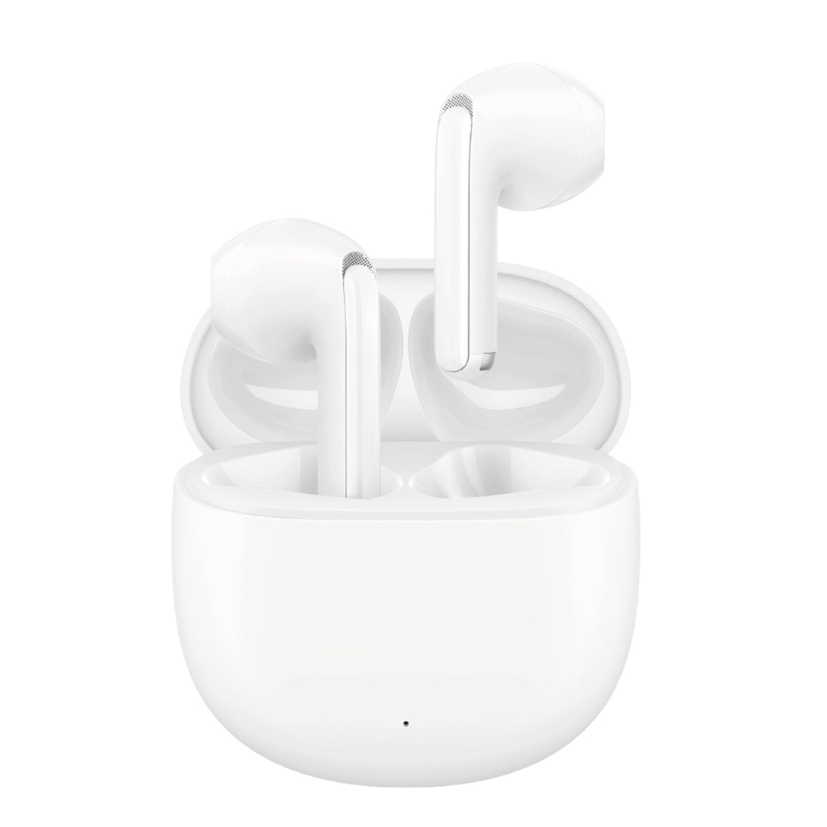 Joyroom JR-FB1 Funpods Bluetooth 6.0 Į ausį TWS Belaidės Ausinės su AI Funkcijomis - Baltos -- Headphones