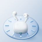 Joyroom JR-FB1 Funpods Bluetooth 6.0 Į ausį TWS Belaidės Ausinės su AI Funkcijomis - Baltos -- Headphones