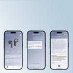 Joyroom JR-FB1 Funpods Bluetooth 6.0 Į ausį TWS Belaidės Ausinės su AI Funkcijomis - Baltos -- Headphones