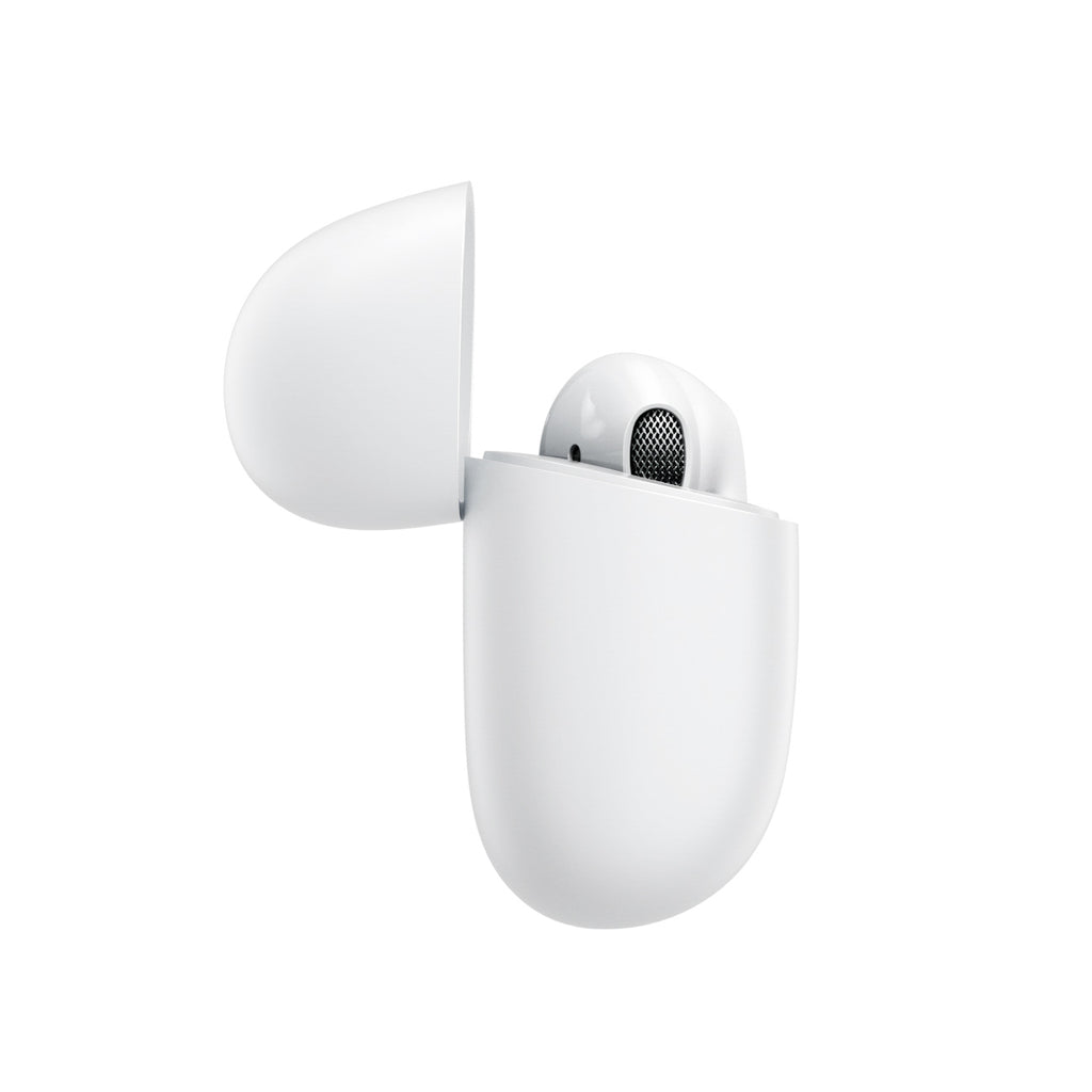 Joyroom JR-FB1 Funpods Bluetooth 6.0 Į ausį TWS Belaidės Ausinės su AI Funkcijomis - Baltos -- Headphones