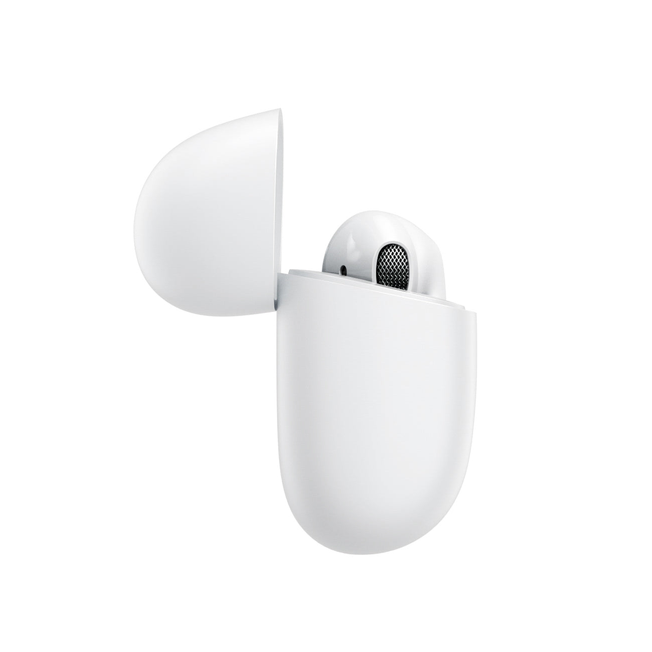 Joyroom JR-FB1 Funpods Bluetooth 6.0 Į ausį TWS Belaidės Ausinės su AI Funkcijomis - Baltos -- Headphones