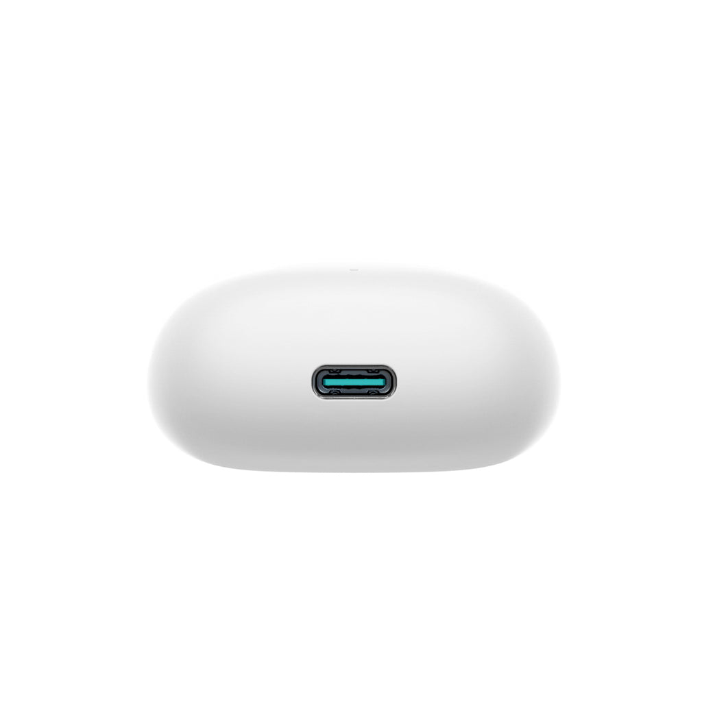 Joyroom JR-FB1 Funpods Bluetooth 6.0 Į ausį TWS Belaidės Ausinės su AI Funkcijomis - Baltos -- Headphones