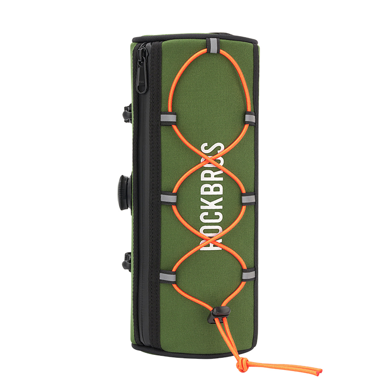 Rockbros TL002 ROAD TO SKY 1,5L vandeniui atsparus vairo krepšys - žalias -- Bicycle Bags
