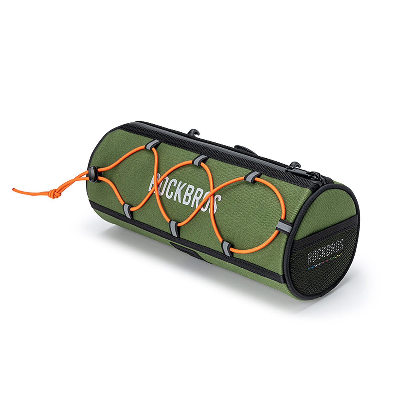 Rockbros TL002 ROAD TO SKY 1,5L vandeniui atsparus vairo krepšys - žalias -- Bicycle Bags
