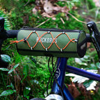 Rockbros TL002 ROAD TO SKY 1,5L vandeniui atsparus vairo krepšys - žalias -- Bicycle Bags