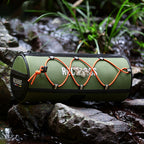 Rockbros TL002 ROAD TO SKY 1,5L vandeniui atsparus vairo krepšys - žalias -- Bicycle Bags