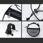 Rockbros TL002 ROAD TO SKY 1,5L vandeniui atsparus vairo krepšys - baltas -- Bicycle Bags