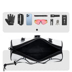 Rockbros TL002 ROAD TO SKY 1,5L vandeniui atsparus vairo krepšys - baltas -- Bicycle Bags
