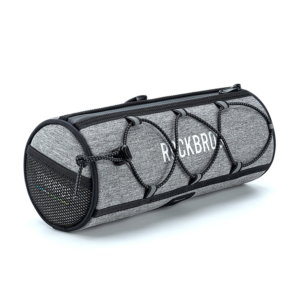 Rockbros TL002 ROAD TO SKY 1,5L vandeniui atsparus vairo krepšys - pilka -- Bicycle Bags