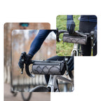 Rockbros TL002 ROAD TO SKY 1,5L vandeniui atsparus vairo krepšys - pilka -- Bicycle Bags