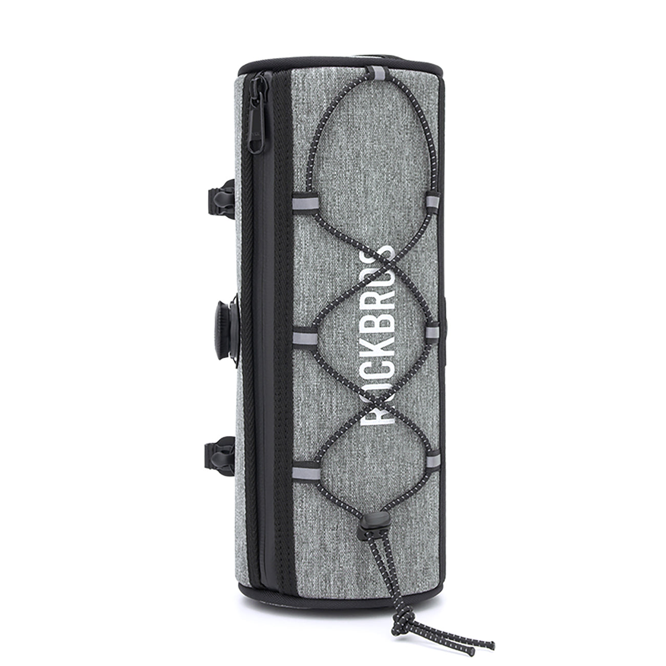 Rockbros TL002 ROAD TO SKY 1,5L vandeniui atsparus vairo krepšys - pilka -- Bicycle Bags