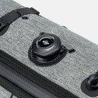 Rockbros TL002 ROAD TO SKY 1,5L vandeniui atsparus vairo krepšys - pilka -- Bicycle Bags
