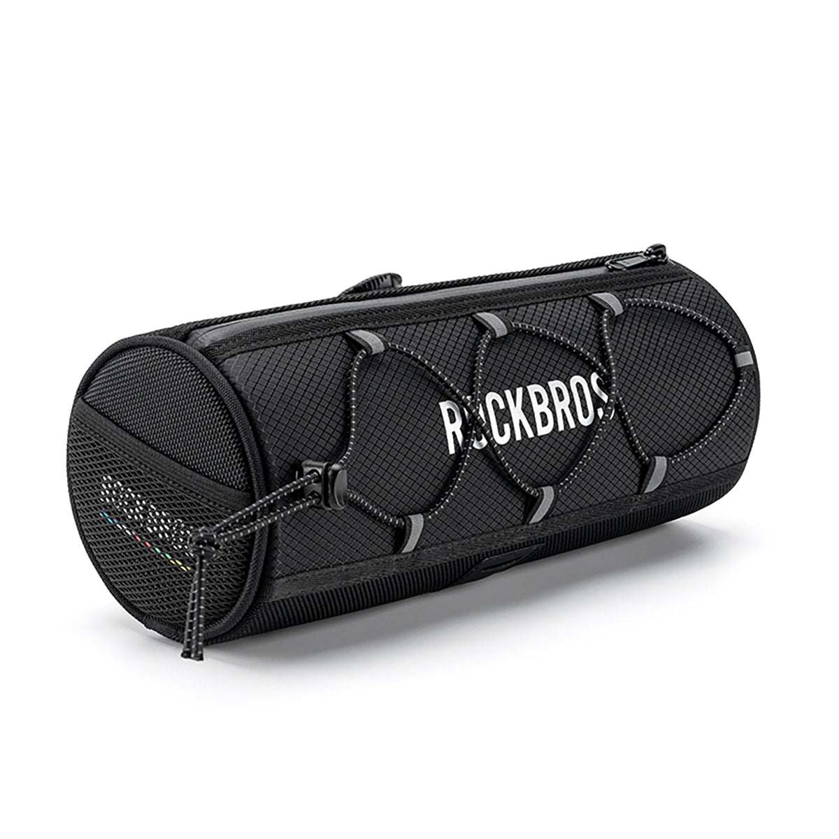 Rockbros TL002 ROAD TO SKY 1,5L nepralaidus vairo dviračio krepšys - Juodas -- Bicycle Bags