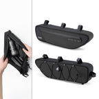 Rockbros TL003 ROAD TO SKY 2L rėmo krepšys atsparus vandeniui - juoda -- Bicycle Bags