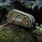 Rockbros TL004 ROAD TO SKY 0,7L atsparus vandeniui dviračio rėmo krepšys - žalia -- Bicycle Bags