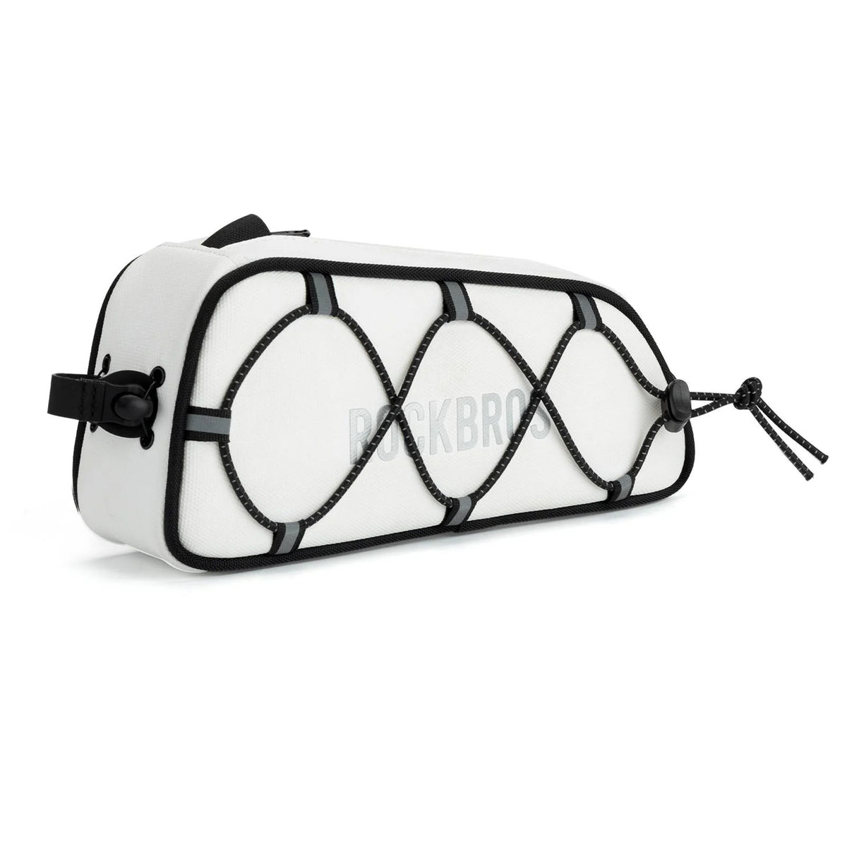 Rockbros TL004 ROAD TO SKY 0,7L atsparus vandeniui dviračio rėmo krepšys - balta -- Bicycle Bags