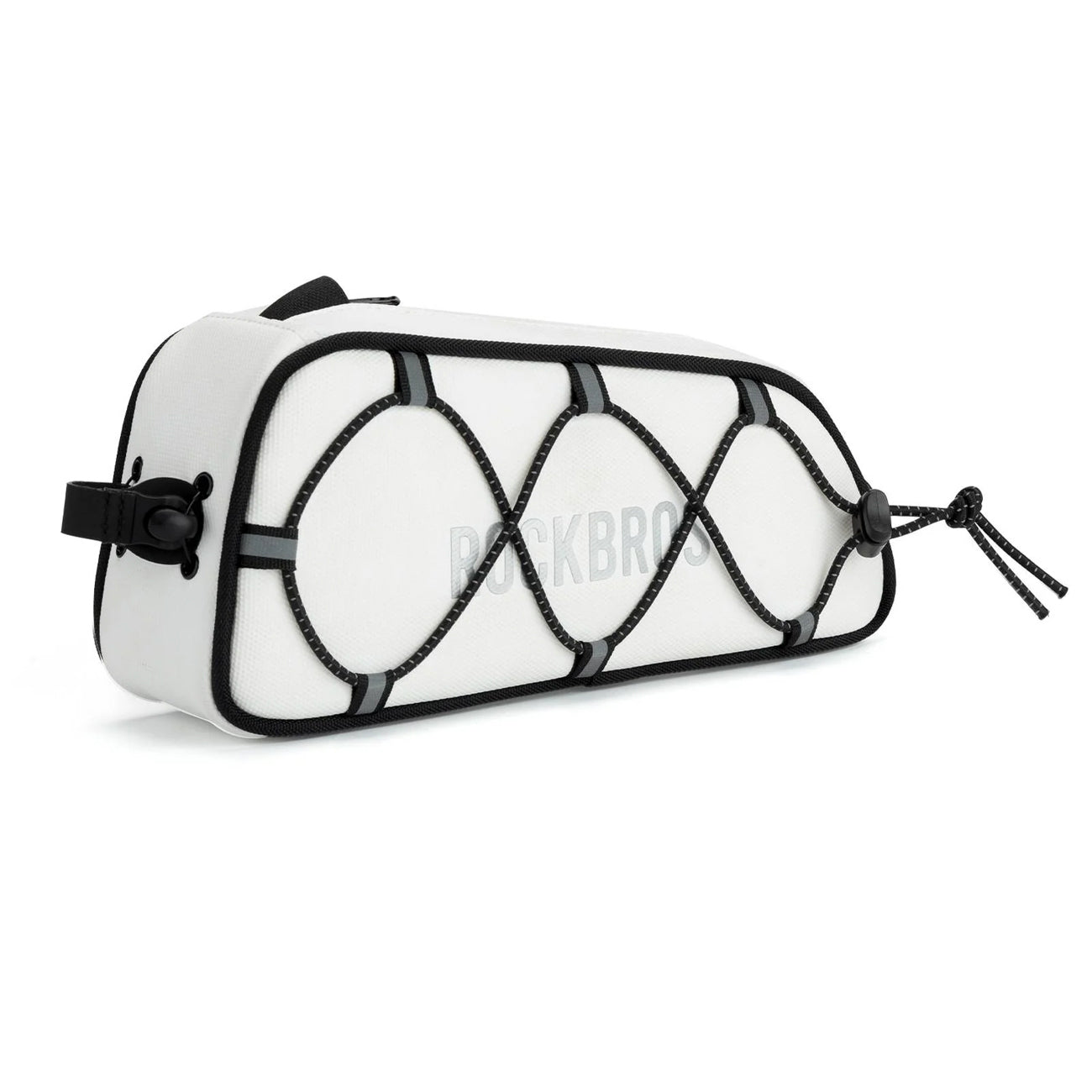 Rockbros TL004 ROAD TO SKY 0,7L atsparus vandeniui dviračio rėmo krepšys - balta -- Bicycle Bags