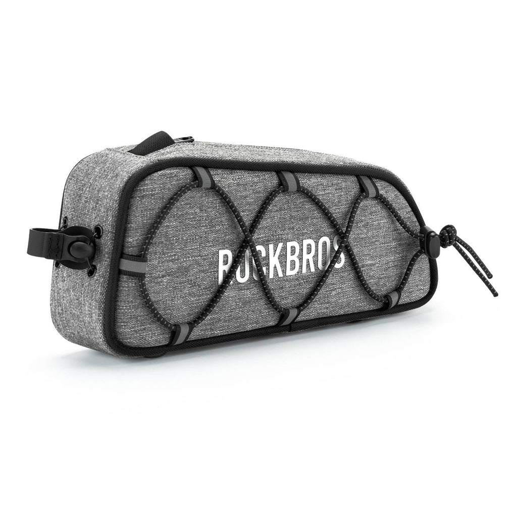 Rockbros TL004 ROAD TO SKY 0.7L Neperlaidžia dviračio ramo krepšis - pilka -- Bicycle Bags