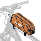 Rockbros TL004 ROAD TO SKY 0.7 l nepropūstamas rėmo krepšys - oranžinis -- Bicycle Bags