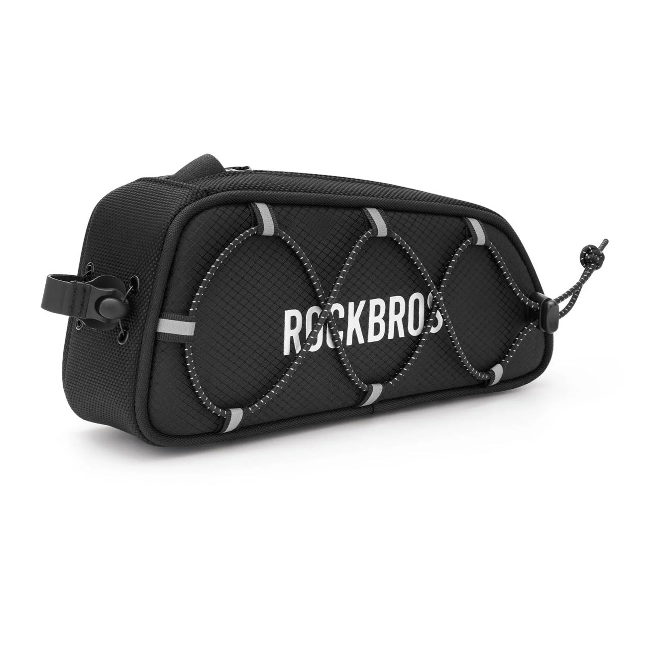 Rockbros TL004 ROAD TO SKY 0.7L Nepermerkiamas rėmo dviračio krepšys - juodas -- Bicycle Bags
