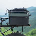 Rockbros A30 ROAD TO SKY sulankstomas dviračio bagažinės krepšys 15-30 L - pilkas -- Bicycle Bags