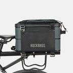 Rockbros A30 ROAD TO SKY sulankstomas dviračio bagažinės krepšys 15-30 L - pilkas -- Bicycle Bags
