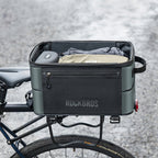 Rockbros A30 ROAD TO SKY sulankstomas dviračio bagažinės krepšys 15-30 L - pilkas -- Bicycle Bags