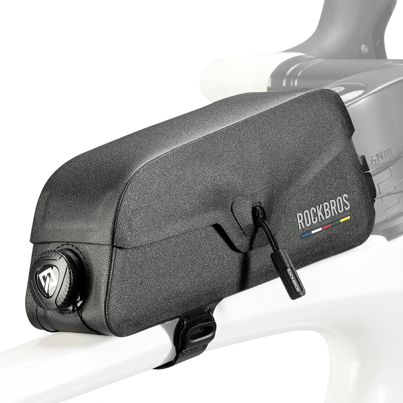Rockbros AS-134 ROAD TO SKY nepropūstamas rėmo krepšys 0,6 l - juodas -- Bicycle Bags