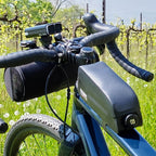 Rockbros AS-134 ROAD TO SKY nepropūstamas rėmo krepšys 0,6 l - juodas -- Bicycle Bags
