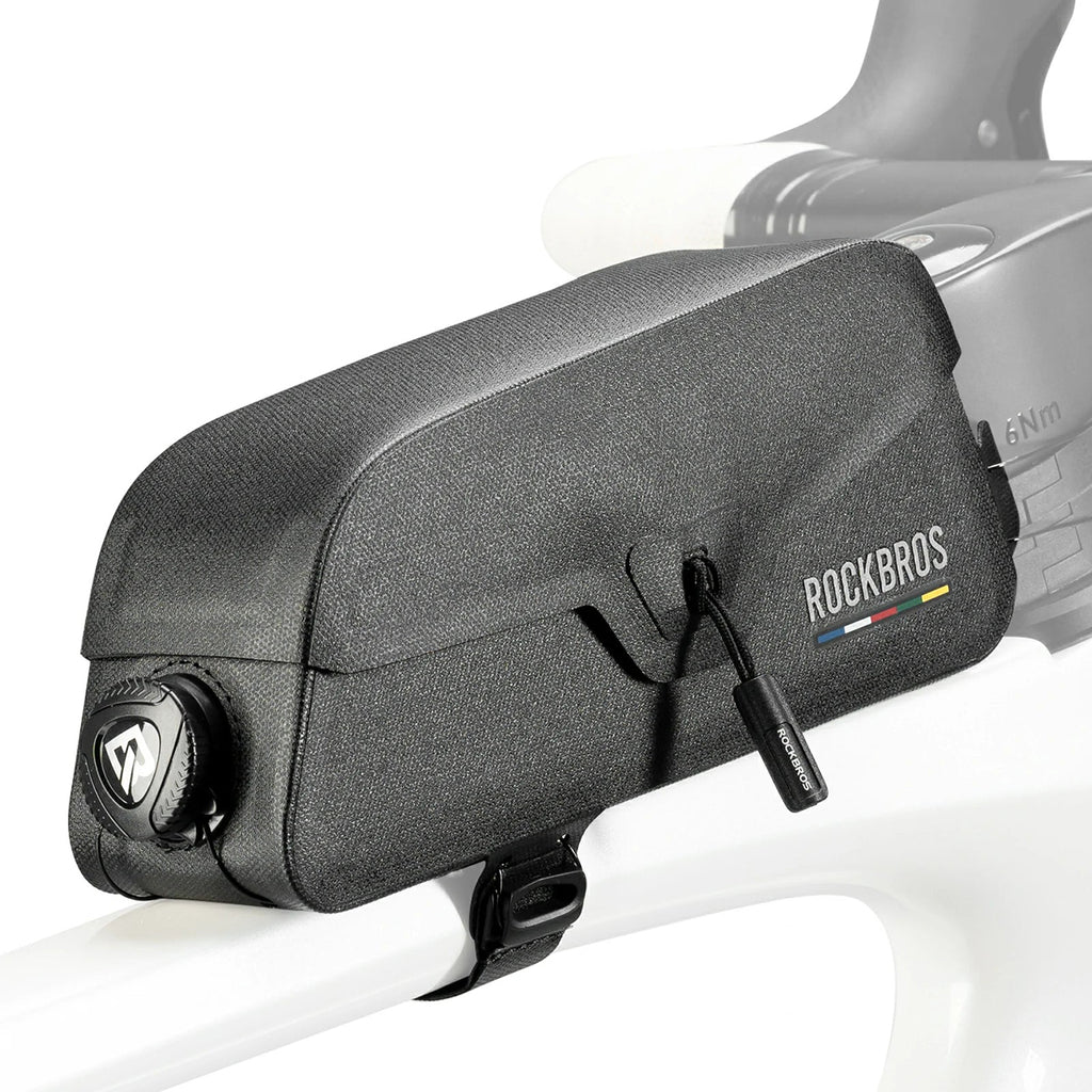 Rockbros AS-134 ROAD TO SKY nepropūstamas rėmo krepšys 0,9 l - juodas -- Bicycle Bags
