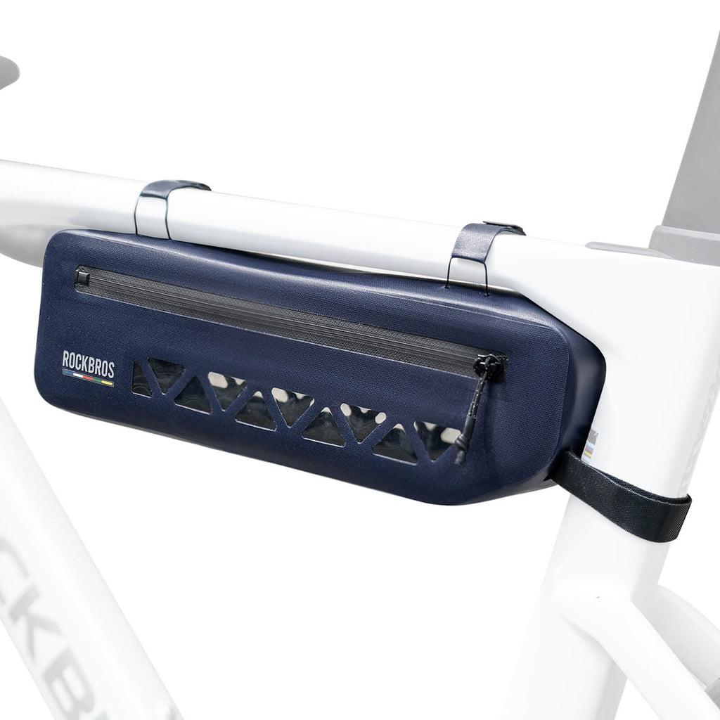 Rockbros AS-140 ROAD TO SKY nepropūstamas rėmo krepšys 1,7 l - mėlynas -- Bicycle Bags