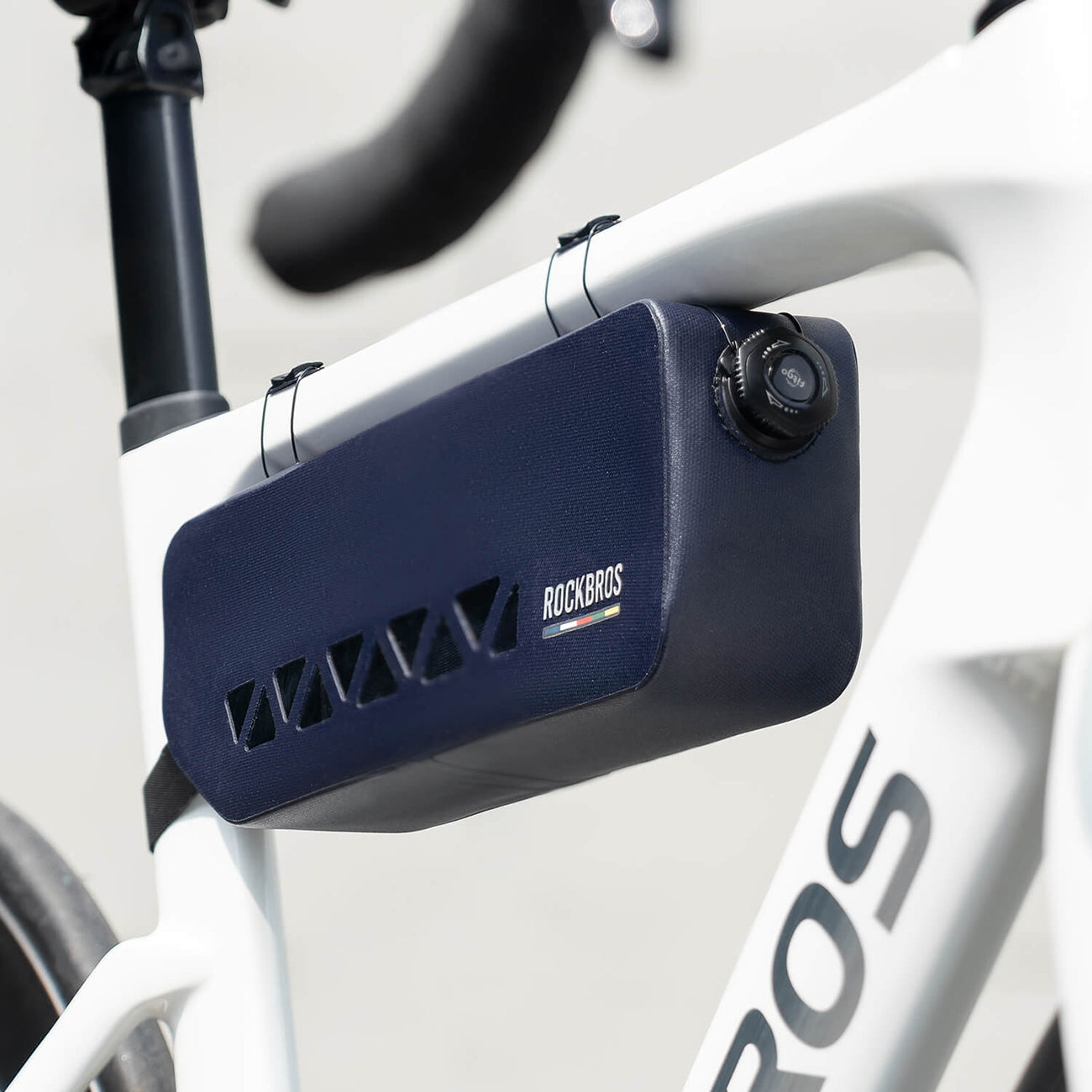 Rockbros AS-140 ROAD TO SKY nepropūstamas rėmo krepšys 1,7 l - mėlynas -- Bicycle Bags
