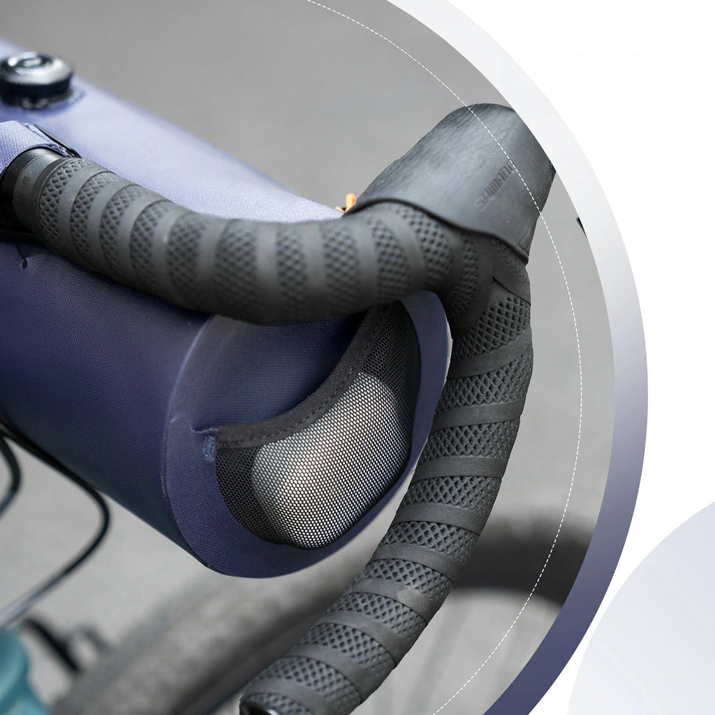 Rockbros AS-144 ROAD TO SKY rankraščio dviračio krepšys, nepralaidus vandeniui, 4 l - mėlyna -- Bicycle Bags