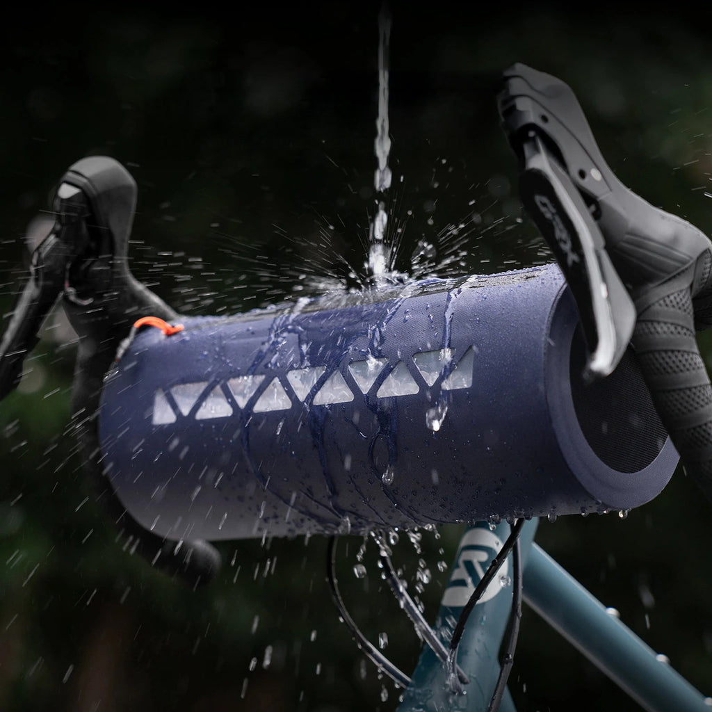 Rockbros AS-144 ROAD TO SKY rankraščio dviračio krepšys, nepralaidus vandeniui, 4 l - mėlyna -- Bicycle Bags