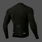 Marškinėliai dviratininkams Rockbros 15220003004 ROAD TO SKY vyriški ilgomis rankovėmis, dydis L - žalia -- Cycling Jerseys