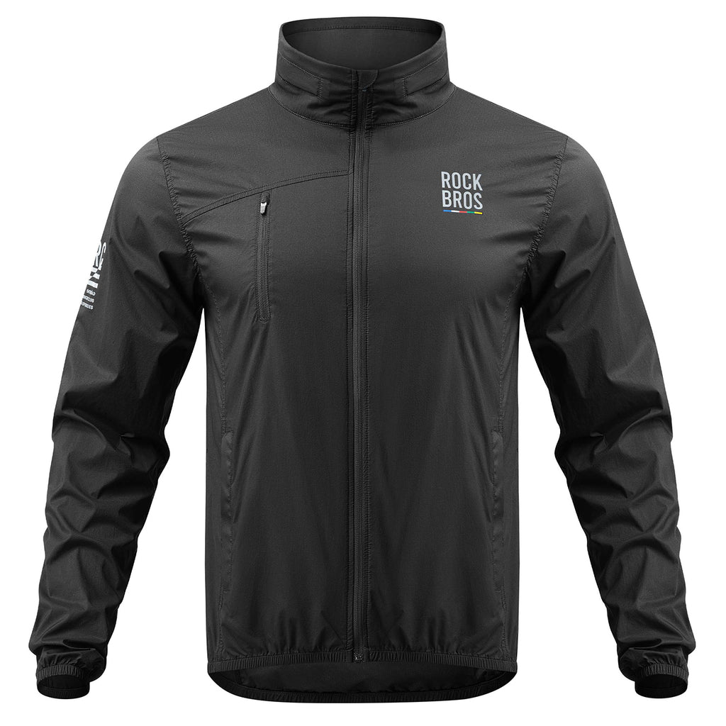 Rockbros TLWT002 ROAD TO SKY lengvas vėtrainis, S - juodas -- Cycling Jackets & Vests