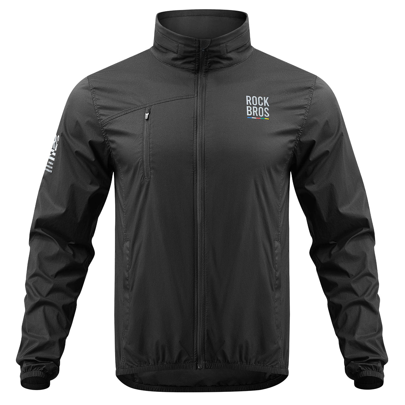 Rockbros TLWT002 ROAD TO SKY lengvas vėtrainis, S - juodas -- Cycling Jackets & Vests