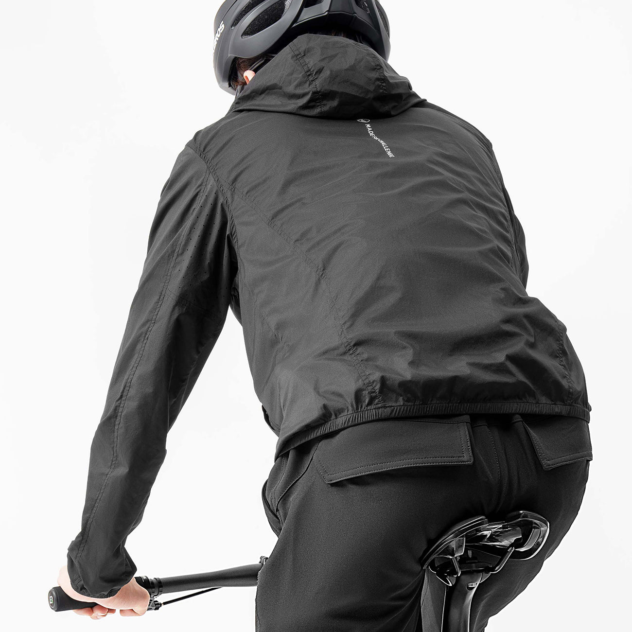 Rockbros TLWT002 ROAD TO SKY lengvas vėtrainis, S - juodas -- Cycling Jackets & Vests