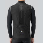 Rockbros TLMJ003-01 ROAD TO SKY vyriškas lengvas kvėpuojantis dviračio liemenėlis S – juodas -- Cycling Jackets & Vests